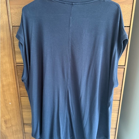 Athleta Blue Short Sleeve Tee - transcend - Picture 6 of 6
